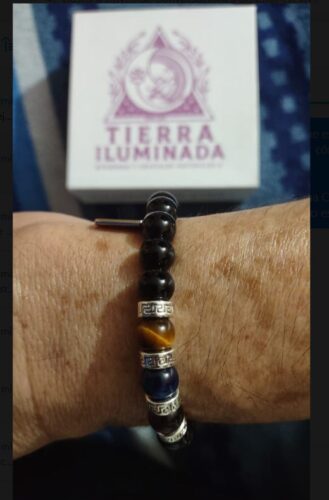Brazalete Obsidiana Negra Guardián photo review